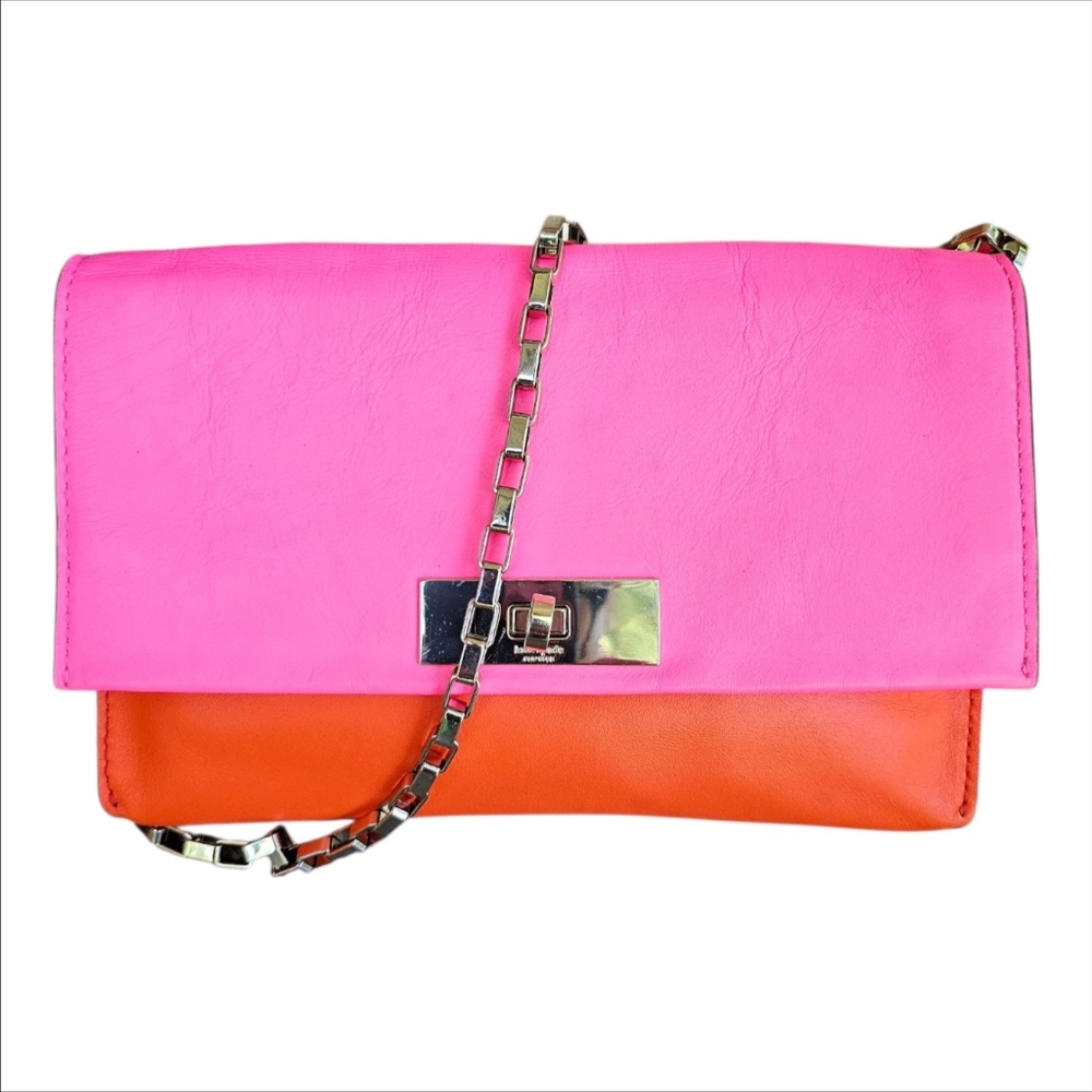 Kate Spade Lincoln Square Garret Leather Colorblock Shoulder Bag